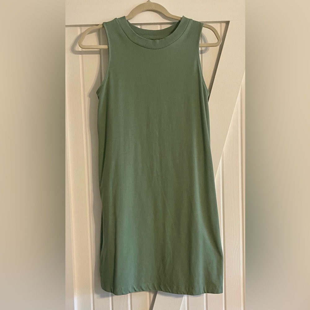 A New Day green tank dress. Size small.